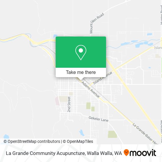 Mapa de La Grande Community Acupuncture