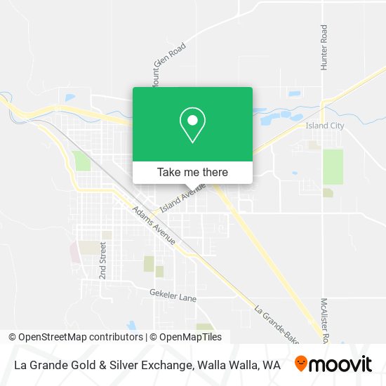 Mapa de La Grande Gold & Silver Exchange