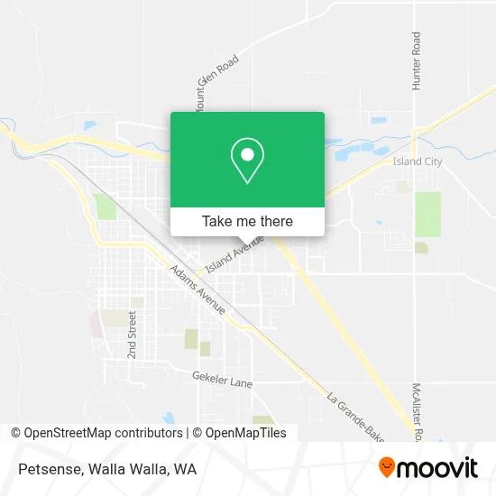 Petsense map