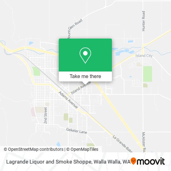 Mapa de Lagrande Liquor and Smoke Shoppe