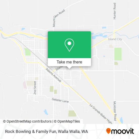 Rock Bowling & Family Fun map