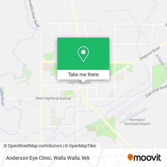 Mapa de Anderson Eye Clinic