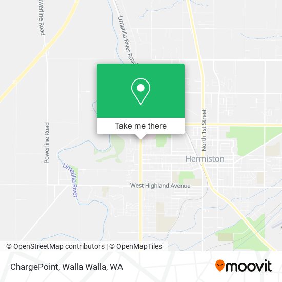 ChargePoint map