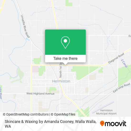 Mapa de Skincare & Waxing by Amanda Cooney