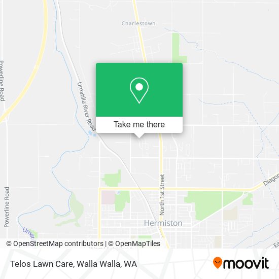 Telos Lawn Care map