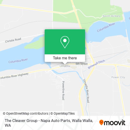 The Cleaver Group - Napa Auto Parts map