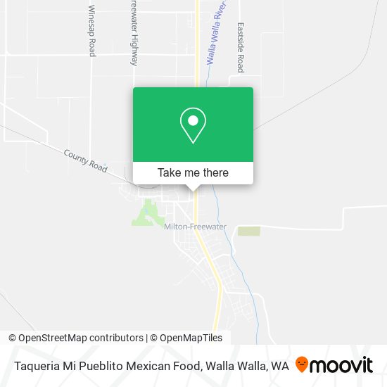 Mapa de Taqueria Mi Pueblito Mexican Food