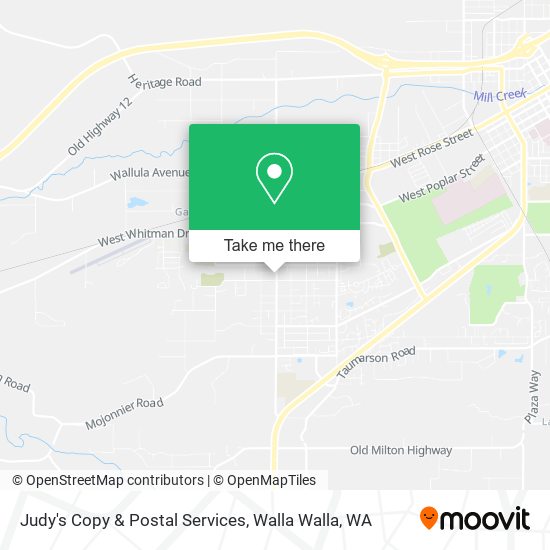 Mapa de Judy's Copy & Postal Services