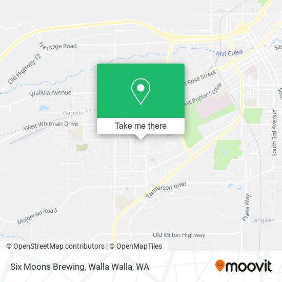 Six Moons Brewing map