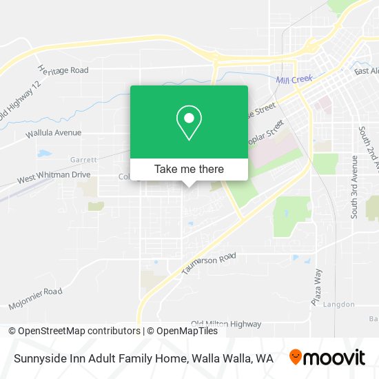 Sunnyside Inn Adult Family Home map