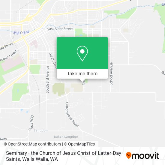 Mapa de Seminary - the Church of Jesus Christ of Latter-Day Saints