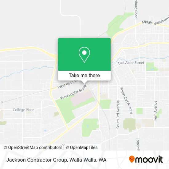 Jackson Contractor Group map
