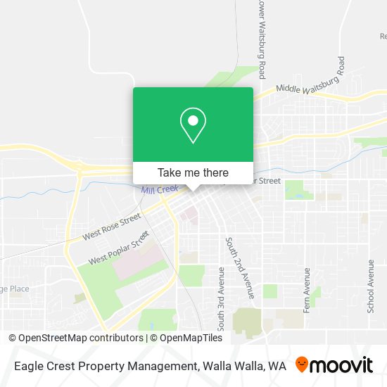 Eagle Crest Property Management map