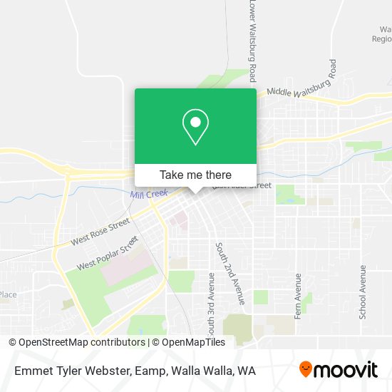 Emmet Tyler Webster, Eamp map