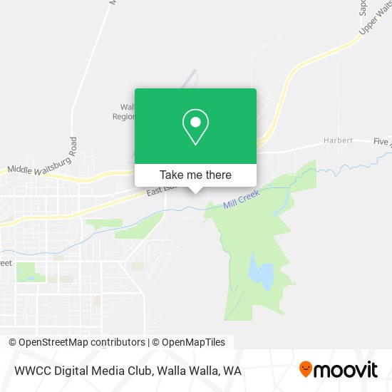 WWCC Digital Media Club map