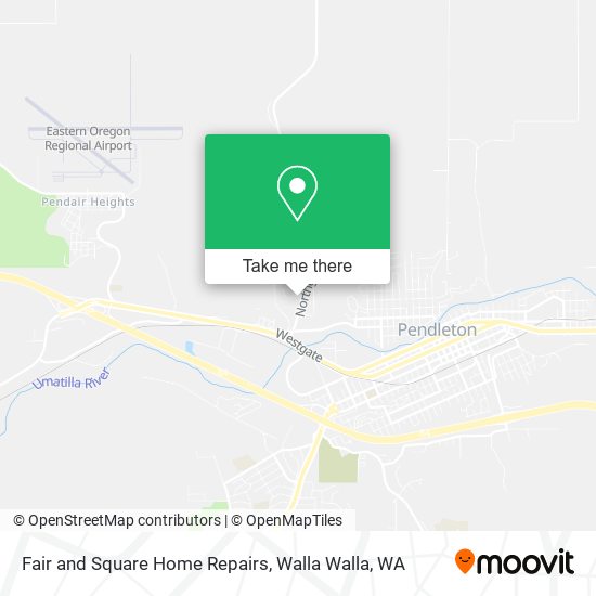 Fair and Square Home Repairs map