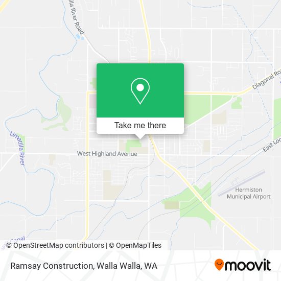 Ramsay Construction map
