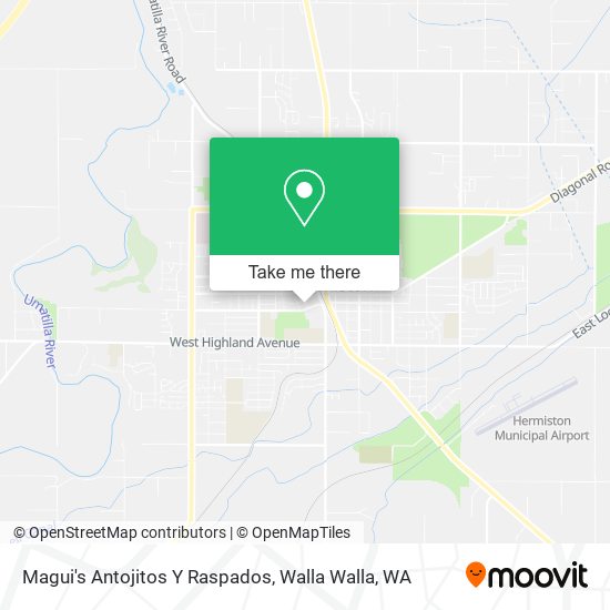 Mapa de Magui's Antojitos Y Raspados