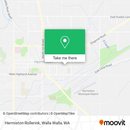 Hermiston Rollerink map