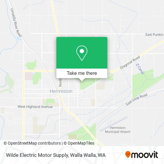 Wilde Electric Motor Supply map