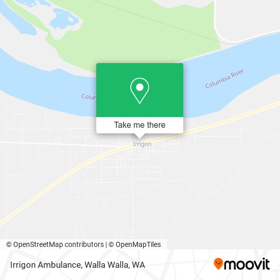 Irrigon Ambulance map