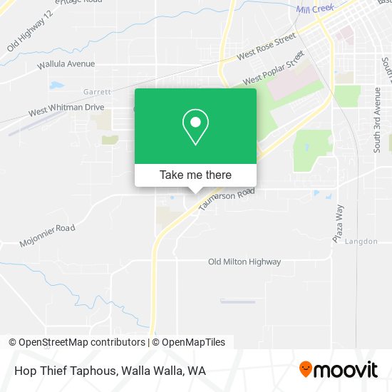 Hop Thief Taphous map