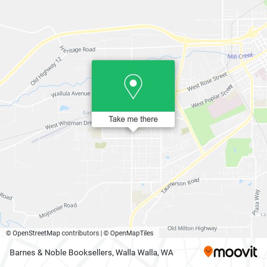 Barnes & Noble Booksellers map