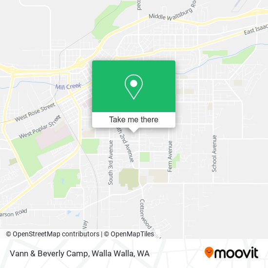 Mapa de Vann & Beverly Camp