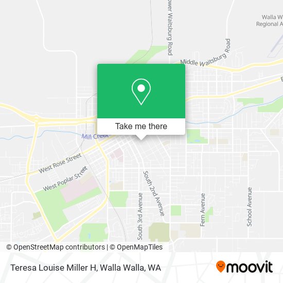 Teresa Louise Miller H map