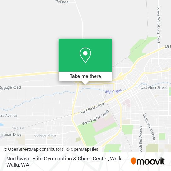 Northwest Elite Gymnastics & Cheer Center map