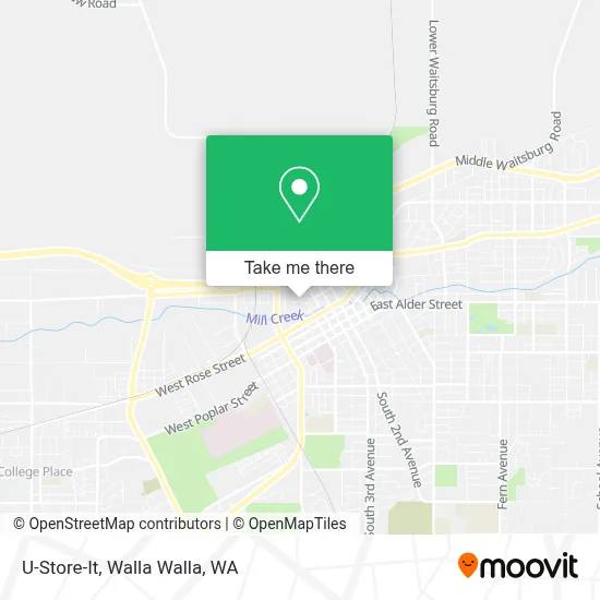 U-Store-It map