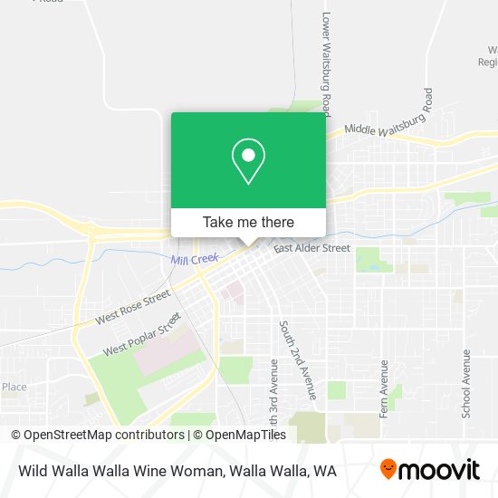 Mapa de Wild Walla Walla Wine Woman