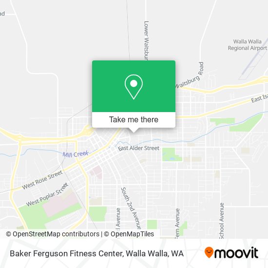 Mapa de Baker Ferguson Fitness Center