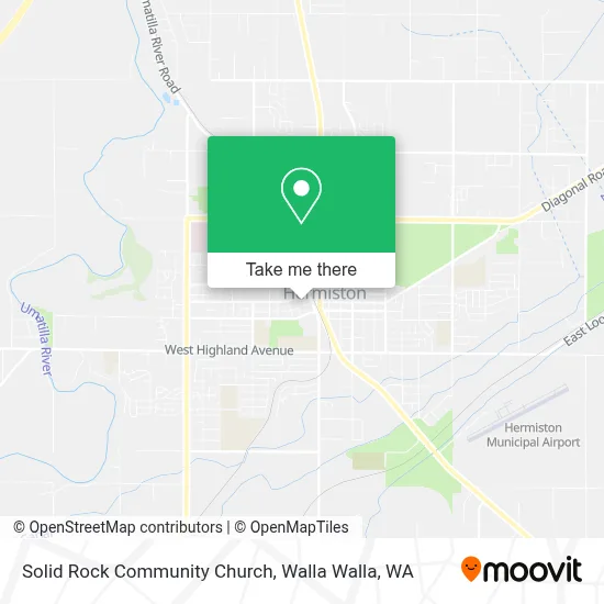 Solid Rock Community Church map