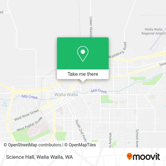 Science Hall map
