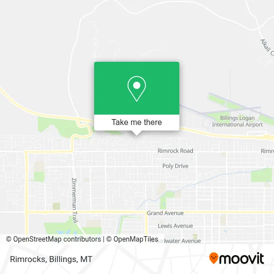 Rimrocks map