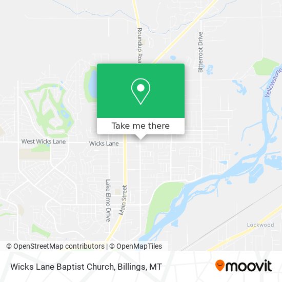 Wicks Lane Baptist Church map