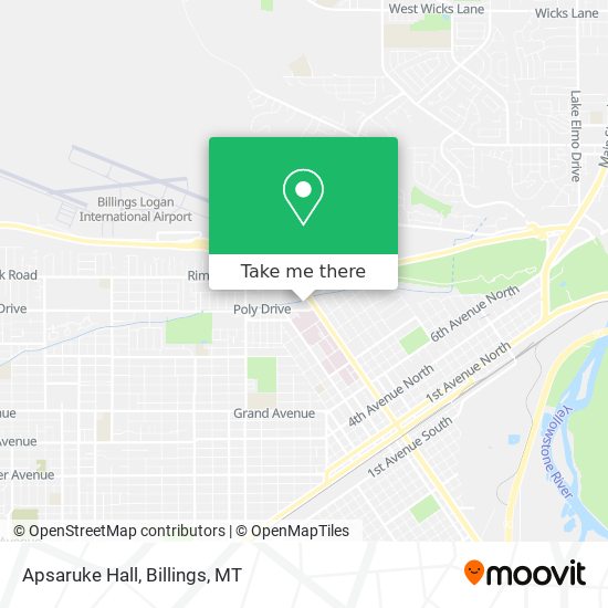 Mapa de Apsaruke Hall