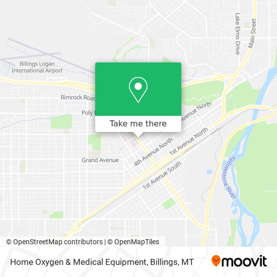 Mapa de Home Oxygen & Medical Equipment