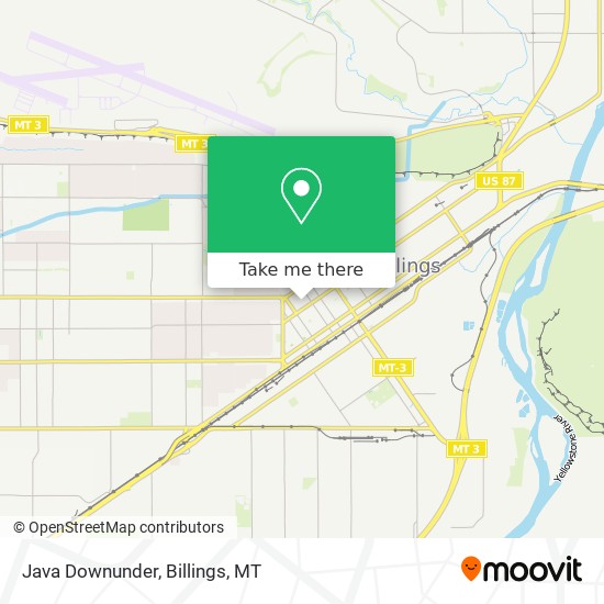 Mapa de Java Downunder