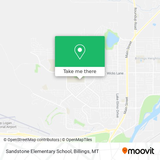 Sandstone Elementary School map