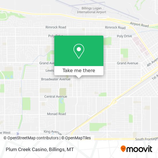 Mapa de Plum Creek Casino