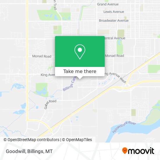 Goodwill map