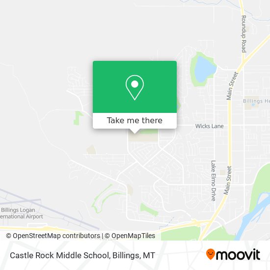 Castle Rock Middle School map