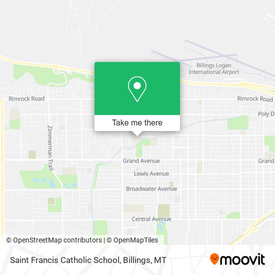Saint Francis Catholic School map
