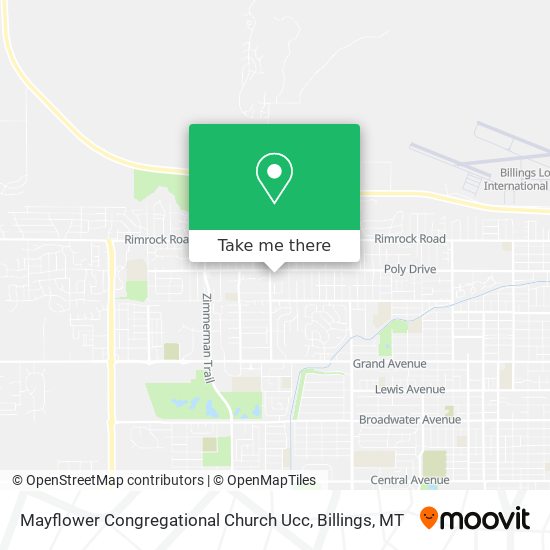 Mapa de Mayflower Congregational Church Ucc