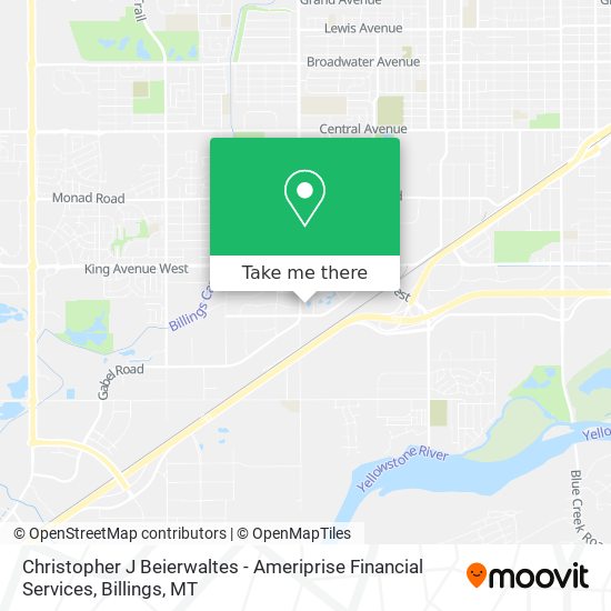 Christopher J Beierwaltes - Ameriprise Financial Services map