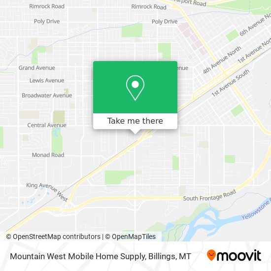 Mapa de Mountain West Mobile Home Supply