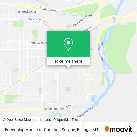Friendship House of Christian Service map
