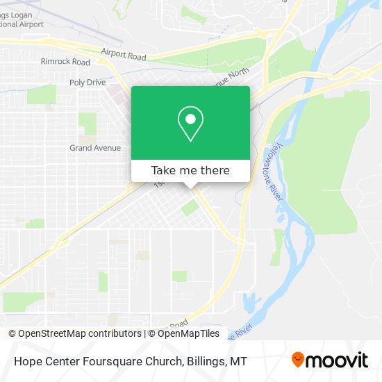 Hope Center Foursquare Church map